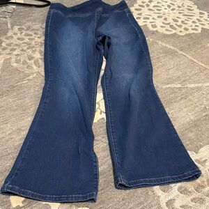 We The Free Dark Blue Flare Jeans